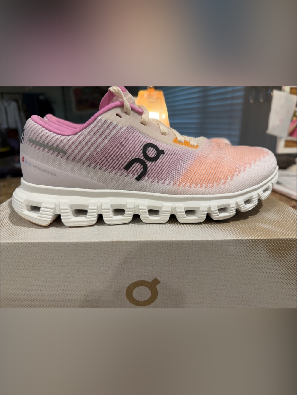 On Running Women's Cloud 6 Push Athletic Shoes - Picture 6 of 8